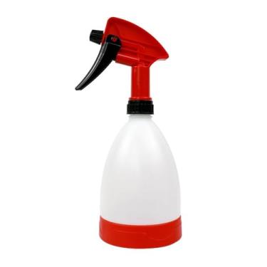Imagem de Mqetly Garrafa de spray Garrafa de pulverização 500ml Recipiente de nebulização de água fina Pulverizador portátil Bico ajustável para jardim de campo Casa
