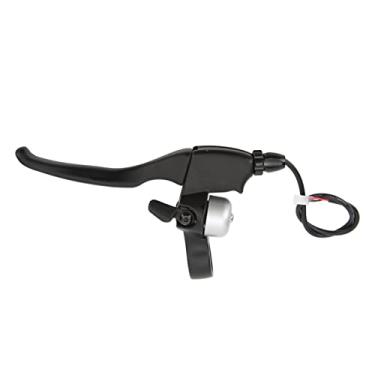 Imagem de Alavanca de freio de scooter elétrica Liga de alumínio ergonômica Handbrake com Bell fácil instalação durável para scooter de bicicleta elétrica
