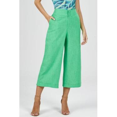 Imagem de Calça PKS Pantacourt Verde, P