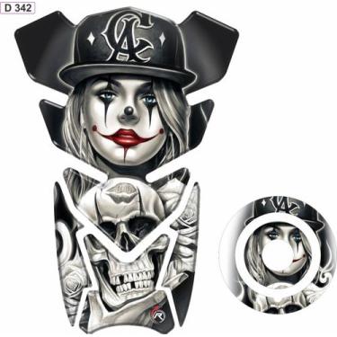 Imagem de Adesivo Protetor De Tanque + Bocal Fazer 250 - Resitank, Estampado