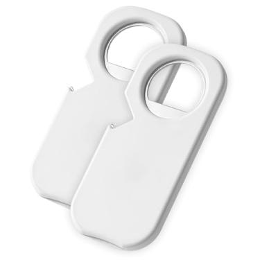 Imagem de Suptec Pacote com 2 abridores magnéticos 3 em 1, abridor de lata de coca-cola, abridor de cerveja para geladeira e trailer, cole na geladeira com ímã ferramenta de cozinha doméstica, acessórios para