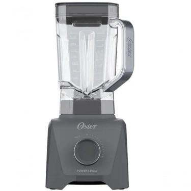 Imagem de Liquidificador Oster Ultra Black Turbo 15 Velocidades 1400w Cinza 110V