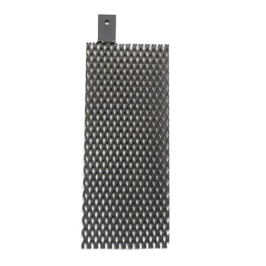 Imagem de TIBROMTACK Malha de ânodo de titânio com revestimento MMO de rutênio-irídio 170 * 70 * 1mm com poste para aplicação eletroquímica e limpeza de piscinas