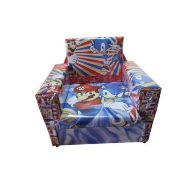 Imagem de Sofazinho infantil Mario - Jm Sapateira