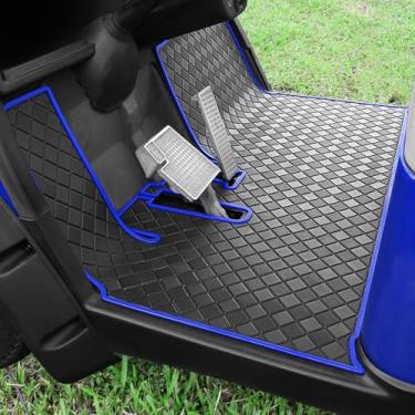 Imagem de Cartalia Tapete de revestimento para carrinho de golfe 8 mm de espessura de borracha cobertura total adequado apenas para Yamaha Drive 2007-2016 (Gen1), G29, YDR, Adventurer Carts Diamond Deluxe