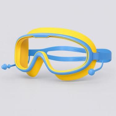 Imagem de Óculos-máscara infantil p/ natação-mergulho silicone- mesaio - ALÍKI, 