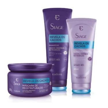 Imagem de Kit Siàge Revela Os Cachos 3 itens-Unissex