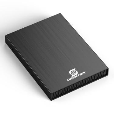 Imagem de OSENTRiX Disco rígido externo portátil de bolso O2-BK 2TB USB 3.0 (para Windows, MacOS, Xbox, PS)