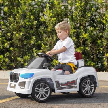 Imagem de Carrinho de Passeio Criança Menino Menina Infantil BM CAR Branco - MAR