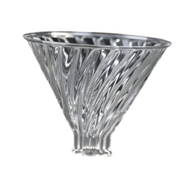 Imagem de ＫＬＫＣＭＳ Coador de café resistente ao calor, cafeteira com filtro de gotejamento, funil para escritório e casa, Copo de Filtro