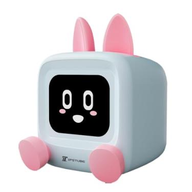 Imagem de IPStube Mili TV, Bitcoin e Stock Ticker Display, alto-falante sem fio portátil fofo, relógio eletrônico para animais de estimação exibe data, hora, presentes e fotos, presentes para mulheres