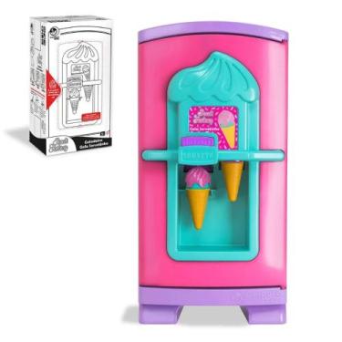Imagem de Geladeira Infantil Gela Sorvetinho Sweet Fantasy Rosa - Cardoso
