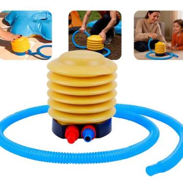 Imagem de Bomba De Ar Manual Portátil Encher Bola Colchão - Halken