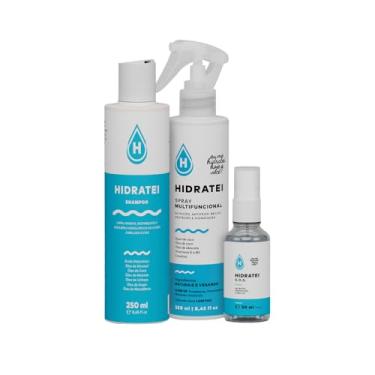 Imagem de Kit Hidratação Total (Hidratei Spray 250ml + SOS Sérum 30ml + Shampoo 250ml)