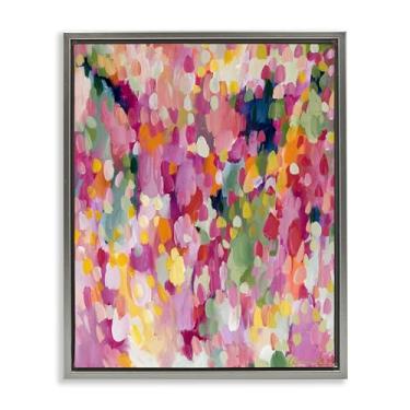 Imagem de Stupell Industries Design de arte de parede em tela flutuante com moldura cinza Way You Make Me Feel por Amira Rahim, 78 x 63 cm