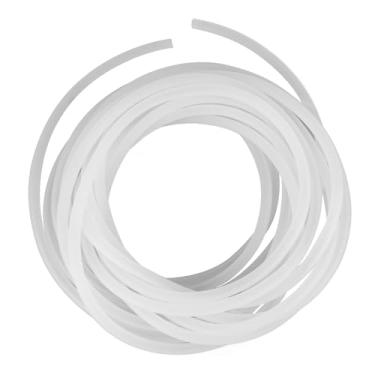 Imagem de Tubulação de bomba de ar aquário profissional silicone flexível tanque de tanque de ar tubo de alta oxigenação de oxigenação universal seguro para aquários de água salgada de água (Translúcido)