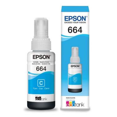Imagem de Refil Epson 664 - Ciano - 70ml - T664220al