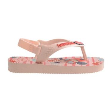 Imagem de Chinelo Havaianas Baby Disney Classicos Mickey & Pateta, Rosa, Vermelh