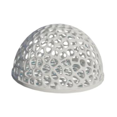 Imagem de WeiLaiKeQi Casa de abrigo para peixes Betta, abrigo para camarões, buracos de natação fáceis de limpar, decoração para aquário aquático, caverna, esconderijo, Branco