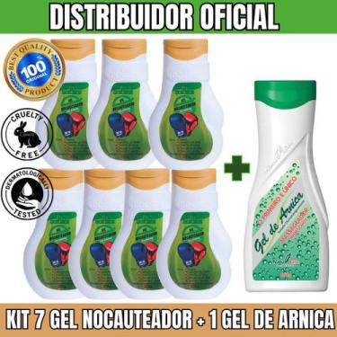 Imagem de 7 Gel Massageador Nocauteador 1 Gel de Arnica Natulife ajuda na massag