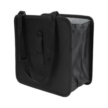 Imagem de Lixeira Grande Dobrável Para Carro 6.58L Organizador Portátil À Prova 