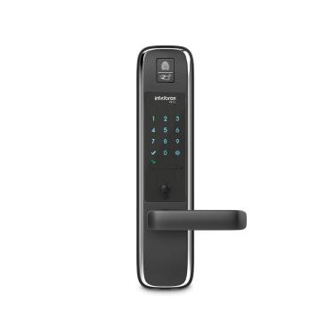 Imagem de Fechadura Digital de Embutir com Biometria FR 331 Preto Intelbras
