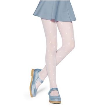 Imagem de Meia-Calça Lupo Kids 02515-003 Fio 20 Estrelinhas Poliamida T. BB/G, M