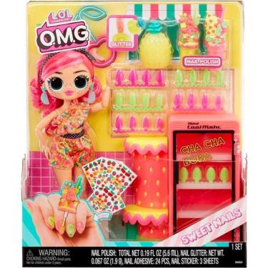 Imagem de Lol Surprise Omg Sweet Nails Pinky Pops Fruit 15 Surpresas - Candide