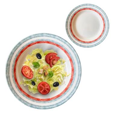 Imagem de Prato Fundo em Melamina 25cm Decorado p/Sopas e Saladas