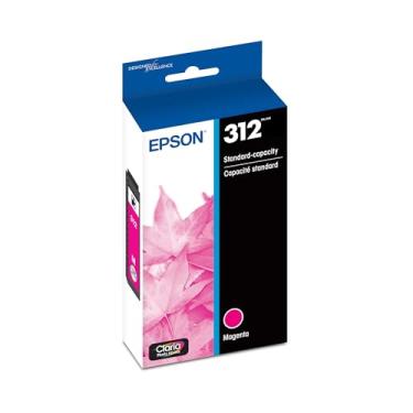 Imagem de EPSON Cartucho magenta de capacidade padrão T312 Claria Photo HD (T312320-S) para impressoras Epson Expression Photo selecionadas