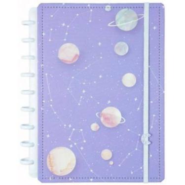 Imagem de Caderno Inteligente Médio Purple Galaxy By Gocase - Cimd3143