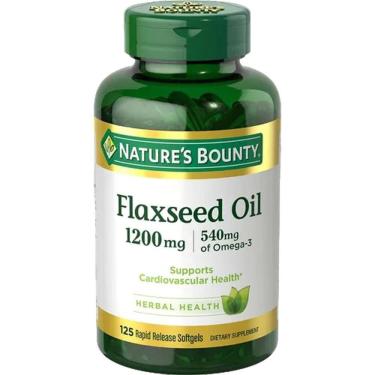 Imagem de Nature`S Bounty Óleo De Linhaça 1200 Mg - 125 Cápsulas