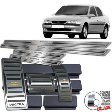 Imagem de Descanso Soleira Pedaleira Automático Preto Vectra 1996 2005