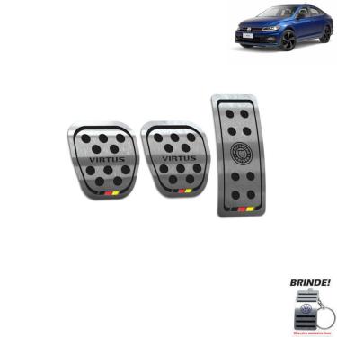 Imagem de Pedaleira Manual Gravação Em Preto Virtus Wolfsburg Ed