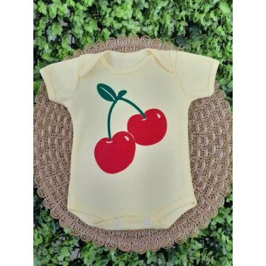 Imagem de Body Infantil Manga Curta Para Bebê Desenho Temático Frases Moda Verão