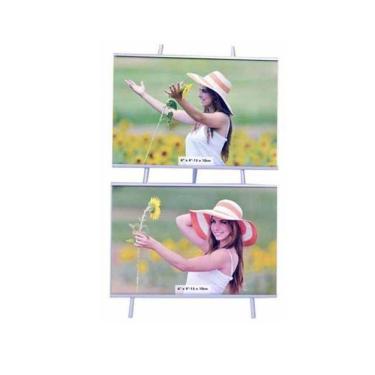 Imagem de Porta Retrato 10X15 Cavalete Duplo Pf1215-Pa - Square