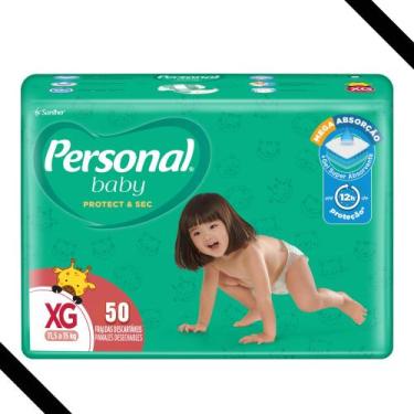 Imagem de Fraldas Descartáveis Personal Baby Dia e Noite - Pacote Hiper  M/G/XG/