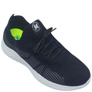 Imagem de Molekinho, Tênis Molekinho Menino Infantil Gaspea Knit Aruba Malha Elástica (Preto/Grafite, BR, Criança de 9 a 12 anos, Numérico, 33)