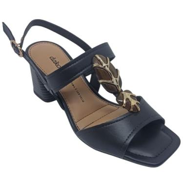 Imagem de Sandália Dakota Feminina Salto Bloco 7cm (Vieri Preto, BR, Adulto, Numérico, 35)