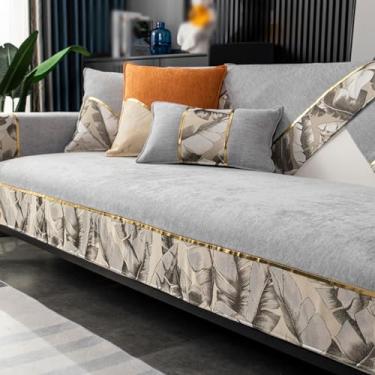 Imagem de 5JJJLOOOPP Capa de sofá 1 70 * 90 cm 2 3 4 lugares capa de almofada multicapa cor 5 proteção elegante para animais de estimação (cor 3 90 * 210 cm)