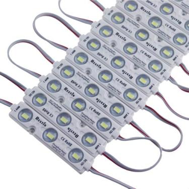Imagem de Módulo LED Rextin Super Bright 200 unidades, 3, branco quente, 5730 SM