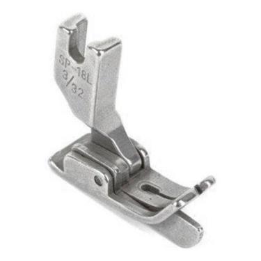 Imagem de Calcador Guia Movel Esquerdo Pesponto 3/32 Reta Industrial - Evolvere,