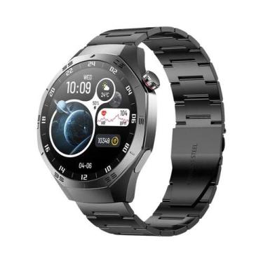 Imagem de Relógio Inteligente Masculino S5 Com Tela AMOLED, GPS, Monitor De Freq