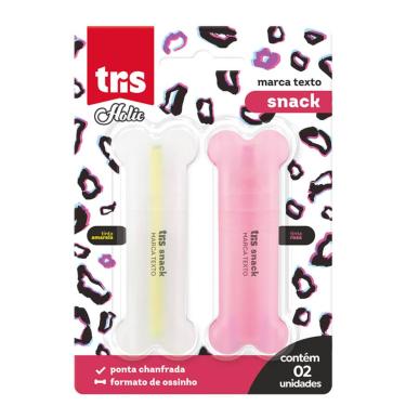 Imagem de MARCA TEXTO HOLIC PETS CARTELA COM 2 UNIDADES TRIS