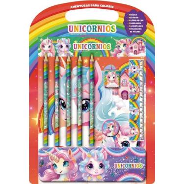 Imagem de Unicónios - Aventuras Para Colorir - EDITORA ON-LINE, Sortido