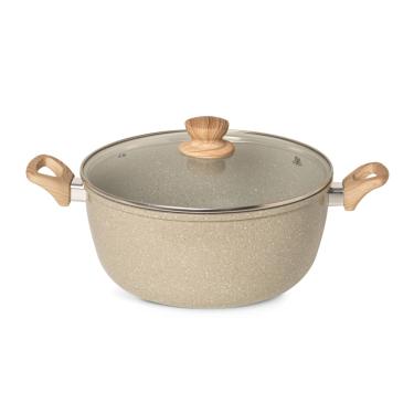 Imagem de Caçarola 4,5L 24CM Marble Cinza Dust Oster