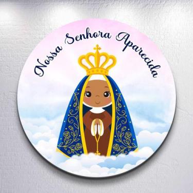 Imagem de Capas p/ Painel Nossa Senhora Religiosa Deus Redondo Grande ou Mini Es
