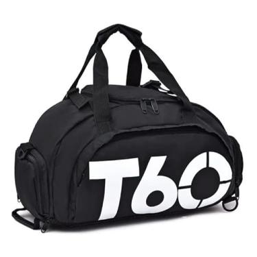 Imagem de Mochila T6 Bolsa 3 em 1 Mala Esportiva Unissex de Grande Capacidade para Viagem Academia Esportes