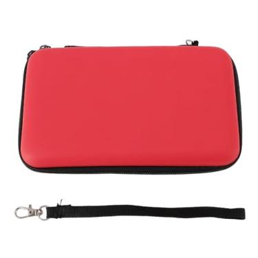 Imagem de Yosoo Health Gear Estojo de Transporte para Console de Jogos, Estojo Protetor Portátil de Viagem para Novo 3DSXL, Novo 2DSXL, 3DSLL Com 8 Slots de Jogo Bolso Interno Preto Prata Rosa Vermelho Azul