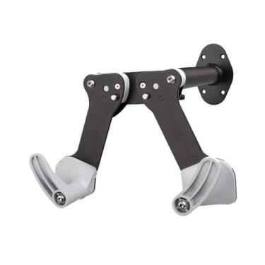 Imagem de predolo Suporte de parede para bicicleta com capacidade de 35 kg, acessório versátil, fácil de instalar e economiza espaço, suporte para bicicleta de estrada